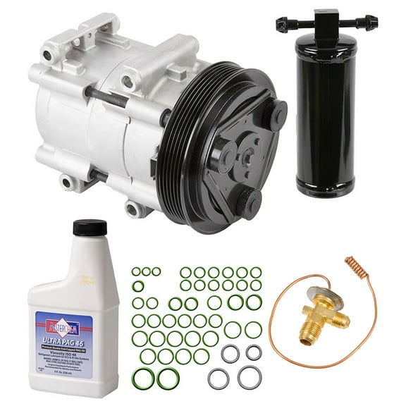For Ford Ranger 1992 1993 1994 AC Compressor w/ A/C Repair Kit - BuyAutoParts