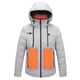 thumbnail image 1 of Chaquetas y abrigos casuales de manga larga con capucha, con USB, temperatura constante, calefactables, resistentes al viento, talla grande, para hombre y mujer, invierno, 4 unidades, 1 of 4