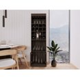 Soria Bar Double Door with Sixteen Builtin Wine Rack
