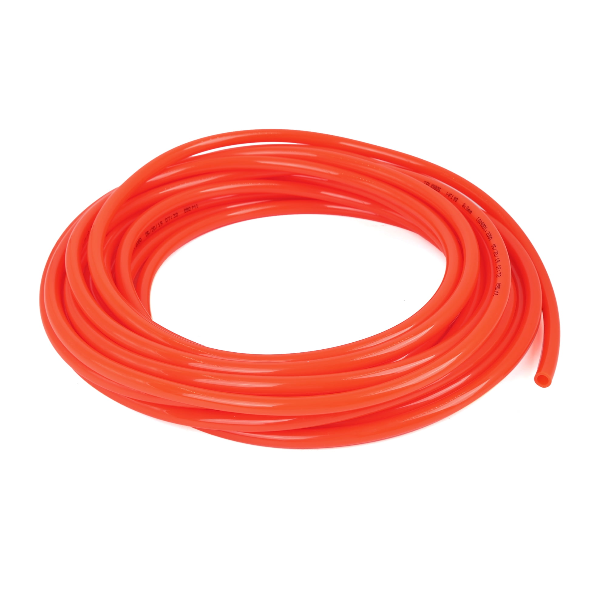 10 Meter 32.8ft Red Polyurethane PU Air Hose Pipe Tubing 8mm OD 5mm ID for Vehicle