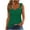 Army Green, variant on Inleife Womens Tanks Women's Solid Color Camisole Sleeveless T-Shirt Loose Tank Top Pink XL