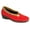 Red, variant on Lunar Womens Paloma Leopard Print Slippers