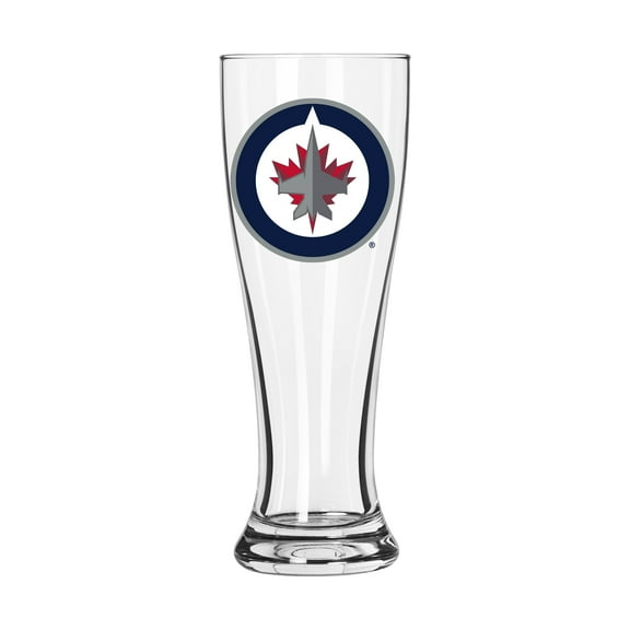 Winnipeg Jets Letterman Logo 16oz. Pilsner Glass