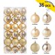 thumbnail image 4 of ELEVENTIME - Bolas navideñas de plástico irrompibles para colgar en el árbol de Navidad, fiestas, bodas y otras ocasiones (azul claro). Ofertas del día., 4 of 8