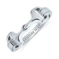 thumbnail image 5 of Bling Jewelry Womens Western Equestrian Horse Lover Snaffle Bit Band Ring .925 Sterling Silver, 5 of 7