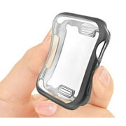 Case For Apple Watch Series 6 (44mm) / SE 3 & 2 & 1 (44mm) / Series 5 (44mm) / Series 4 (44mm) - SuperGuardZ TPU Shockproof Protective Guard Shield Cover Armor [Black]