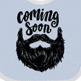thumbnail image 4 of Inktastic Beard Coming Soon Boys Baby Bib, 4 of 4