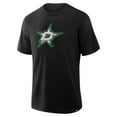 thumbnail image 4 of Men's Fanatics Black Dallas Stars Stadium Slub T-Shirt, 4 of 5