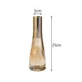 thumbnail image 3 of yotijay Bud Bottles Glass Bottle Flower Vase Modern Flower Holder Glass Vases Vase for Amber, 3 of 7