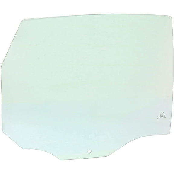 Door Glass Compatible with 2000-2007 Ford Focus Rear, Right Passenger DD09524 GTNN