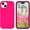 Hot Pink, variant on for iPhone 15 Plus Case, Soft Silicone Gel Rubber Bumper Microfiber Lining Hard Back Shockproof Protective Phone Case Cover Women Girls for iPhone 15 Plus 6.7", Light Purple