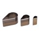 thumbnail image 1 of 3 piezas gotas de agua forma molde de corte de alta densidad de acero de alto carbono fino incisivo morir punzonado cortador para proyectos de bricolaje, 1 of 8