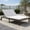 White, variant on Resenkos Outdoor Chaise Lounge Chair, Outdoor Rattan Adjustable Cushioned Chaise, Portable Recliner for Lawn Garden Beach Yard, Red