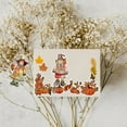 thumbnail image 5 of Autumn Pumpkin Scarecrow Clear Stamps and Cutting Dies Set Text Silicone Clear Stamps and Metal Leaves Die Cuts for Card Making and DIY Scrapbooking, 5 of 8