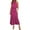 Hot Pink, variant on formal Gowns and Evening Dresses Prom Dress Women's Summer Long formal Satin Dress Neck Sleeveless Side Slit Flowy Maxi Tank Dresses