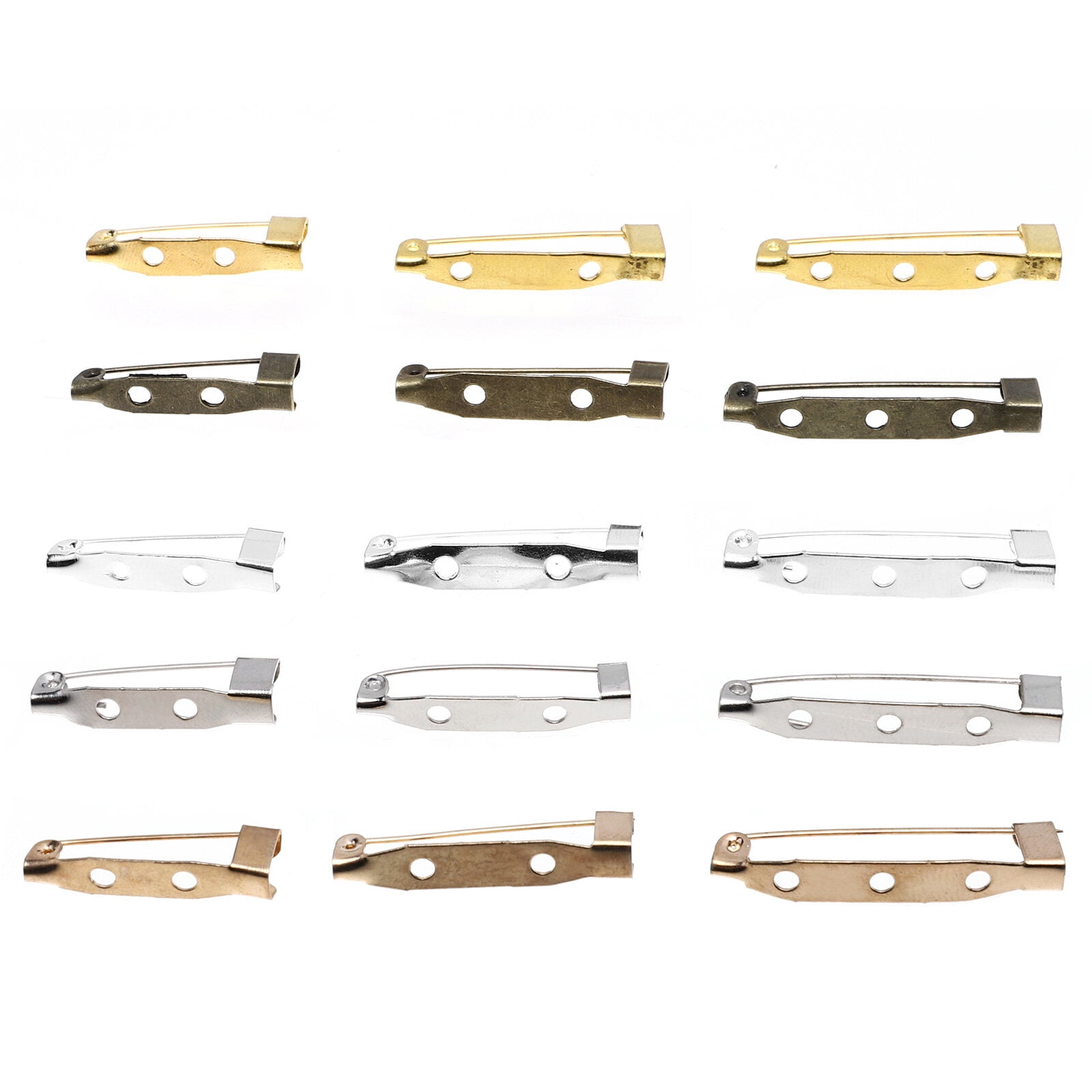 150pcs Shirt Tighten Brooch Clothing Tighten Clip Shirts Brooch Metal