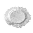 thumbnail image 1 of Elegant Decorative Charger Plate, Embossed Scalloped Tray for Centerpieces & Table Decor, 12.2-Inch, 1 of 5