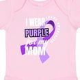 thumbnail image 4 of Inktastic I Wear Purple for My Mom Lupus Awareness Boys or Girls Baby Bodysuit, 4 of 5