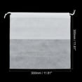 thumbnail image 2 of Uxcell 11.8 Inch Non-Woven Fabric Handbag Dust Cover Drawstring Bag for Handbags Purses White 10 Pack, 2 of 5