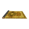 thumbnail image 2 of Ahgly Company Indoor Round Persian Yellow Traditional Area Rugs, 7' Round, 2 of 4