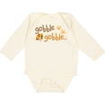 thumbnail image 3 of Inktastic Gobble Gobble Thanksgiving Boys or Girls Long Sleeve Baby Bodysuit, 3 of 5