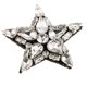 thumbnail image 3 of 2 Piezas De Hierro En Cosido En De De Imitación Hecho A Mano Con De Cristal Con Aplique De Insignia Con Para Zulema Parche de diamantes de imitación de la estrella, 3 of 8