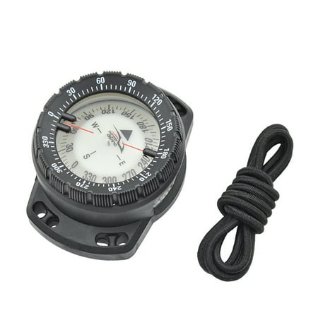 

Sonceds ABS Acrylic Underwater Operation Wrist Compass Outdoor Men Women Freediving 50m Waterproof Gauge Camping Survival Tools