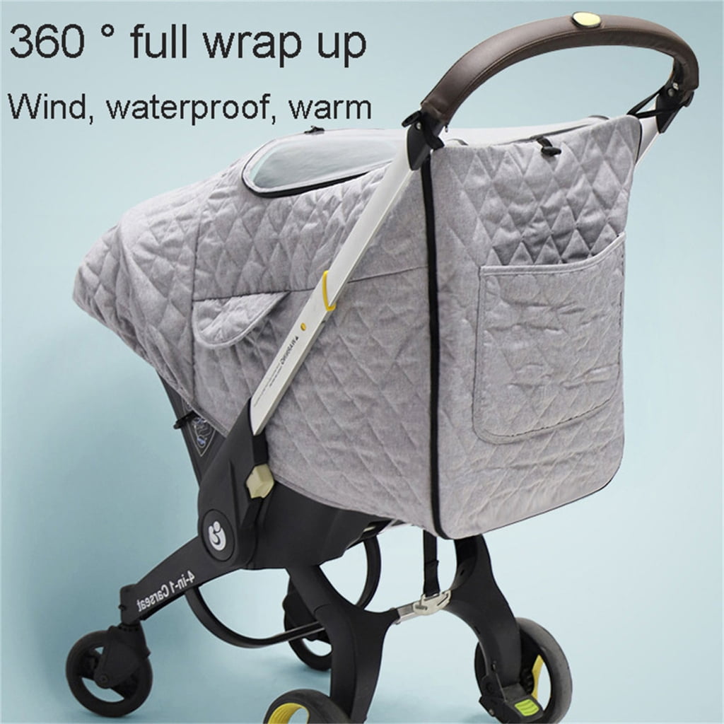 Baby Pushchair Cover Baby Stroller Rain Cover Breathable Windproof Shield