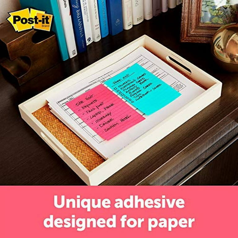 Post-it Pop-up Notes, 3x3 in, 12 Pads, America's #1 Favorite Sticky Notes,  Poptimistic, Bright Colors, Clean Removal, Recyclable