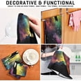 thumbnail image 7 of SKYSONIC Wolf Starry Night Kitchen Towels, 18 x 28 Inch Super Soft and Absorbent Dish Cloths for Washing Dishes, 6 PCS Reusable Multi-Purpose Microfiber Hand Towels for Kitchen, 7 of 7