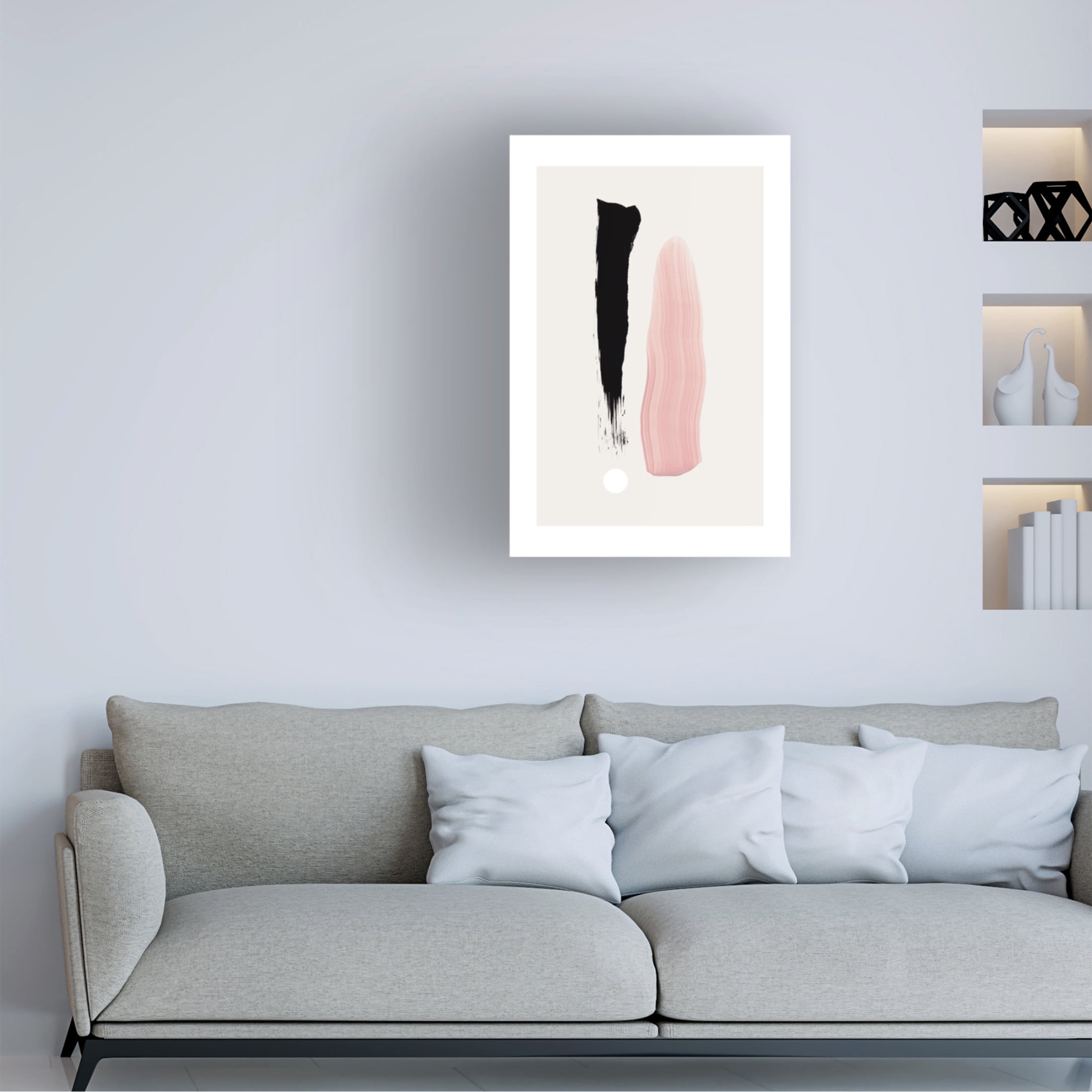 Trademark Fine Art uplusmestudio First Touch Canvas Wall Art