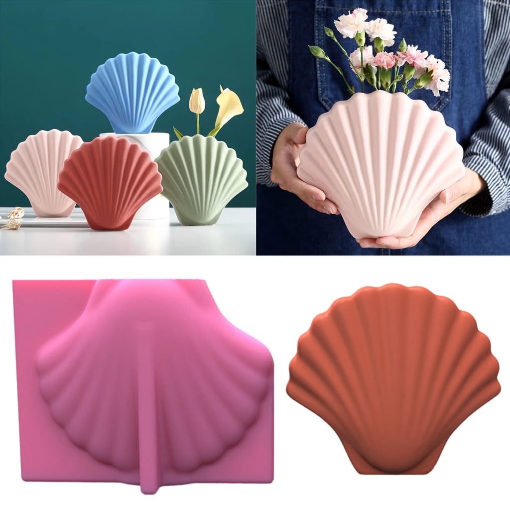 WINDLAND Succulents Flower Pot Resin Silicone Mold Suitable for Diy Garden Plant Vase