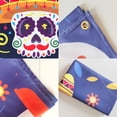 thumbnail image 3 of Fondo del Día de los muertos de México, decoraciones de fiesta temáticas de terror, bandera colgante, pancarta del Día de los muertos, novedad de 2023, 3 of 5