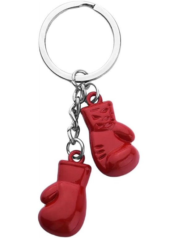 Boxer Glove Keychain for Men Boxing Lovers Boxing Coach Leader Mini Boxing Glove Keychain for Car Keys Keychain
