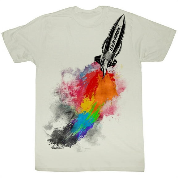 Flash Gordon So Long Monotony Natural T-Shirt