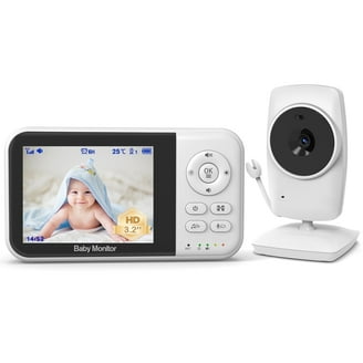 Simyke Dual Camera Video Baby Monitor, LCD, Wireless, Night