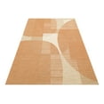 thumbnail image 3 of Krieglach Cream Geometric Acrylic Area Rugs for Living Room Jacquard Textured Modern Rugs Soft Geometric Rug for Bedroom Washable Rug Non-Slip Bohemian Carpet Perfect for Dining Room Office Beige, 3 of 5