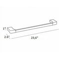thumbnail image 2 of Yass Towel Bar Holder 14" Black, 2 of 3