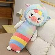 50-100cm Giant Kawaii Rainbow Unicorn Plush Toys Stuffed Long Animal Pillow Sleeping Pillow Baby Shower Kids Birthday Gift 70cm (Size : 70cm)