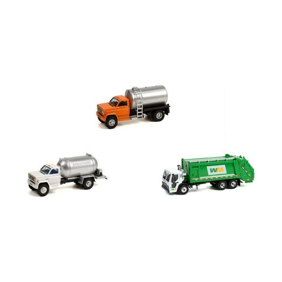 Greenlight S.D. Trucks Series 14 Diecast Car Set - Box of 6 assorted 1/64 Scale Diecast Model Cars