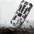 thumbnail image 3 of Kaleidio Case For Samsung Galaxy A53 5G [Tactical Hybrid] Rugged Shockproof [Kickstand] Magnetic Armor Impact Cover [Silver/Black], 3 of 6
