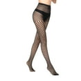thumbnail image 5 of Clearance Under $5.00,Chiccall Sexy Black Fishnet Tights,Sheer Patterned Tights Thigh-High Stockings Lace Leggings Mesh Pantyhose Gifts for Women Her,on Clearance, 5 of 5