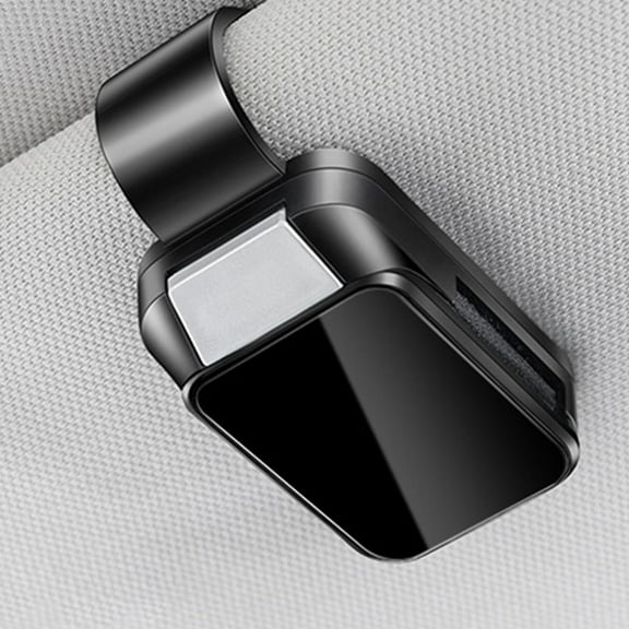 Sunglass Holder for Car, Visor Sunglasses Car Holder, Glasses Clip for Car Sun Visor, Car Eyeglass Holder for Secure & Scratch-Free Storage (Black)