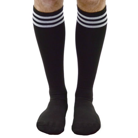 

Mato & Hash Official Soccer Referee Sock - Youth Black/White CA7400