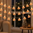 thumbnail image 4 of Cadancy Christmas String Lights Tree Decorations Battery Operated Garland Indoor Outdoor Fairy Lamp for Mantle Fireplace Wall Hanging Home Decor Holiday Party Xmas Decoration, 4 of 7