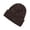 Coffee, variant on Womens Winter Knit Beanie with Ear Flaps Unisex Thermal Lined Skull Cap Warm Hat for Outdoor Activities and Skiing
