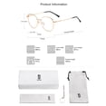 thumbnail image 5 of Gafas de bloqueo de luz azul SOJOS Cat Eye SJ5027 para mujer, 5 of 5