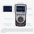 thumbnail image 2 of THORMN ET826 Digital Multimeter Auto Range Backlight Direct Current/AC Voltage Current Meter Capacitance Resistance Testers, 2 of 5