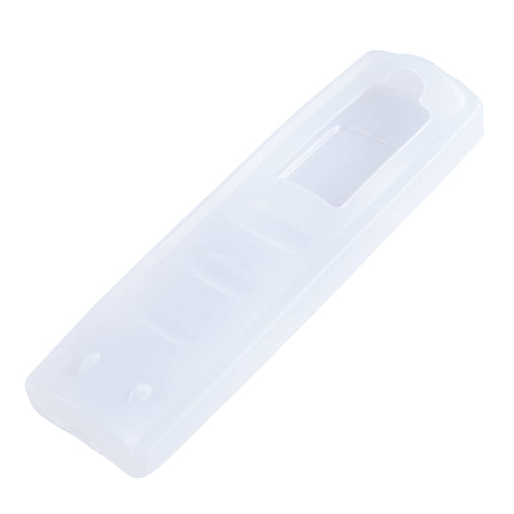 NICEXMAS 1Pc Waterproof Transparent Silicone Cover for TV Audio Video Remote Controls with Durable Protection