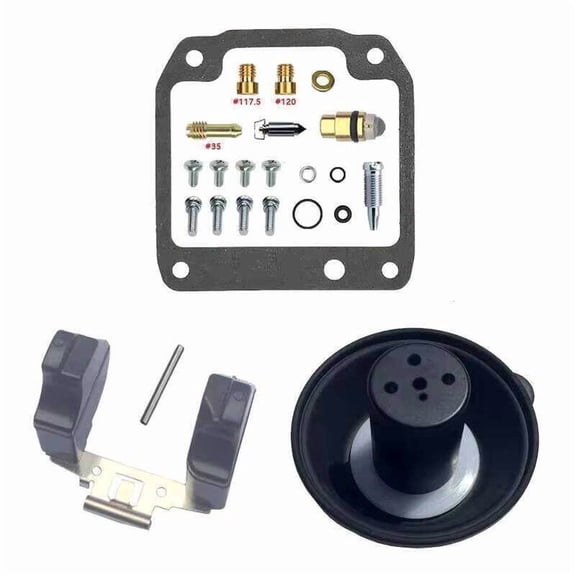 [CARBFORGE] Aftermarket Carburetor Replacement Kit, Compatible with YAMAHA AG200 AG200E AG200F, Carburetor Repair Kit with Float And Diaphragm - Exact Fit for 1993-2012 Motorcycle Models